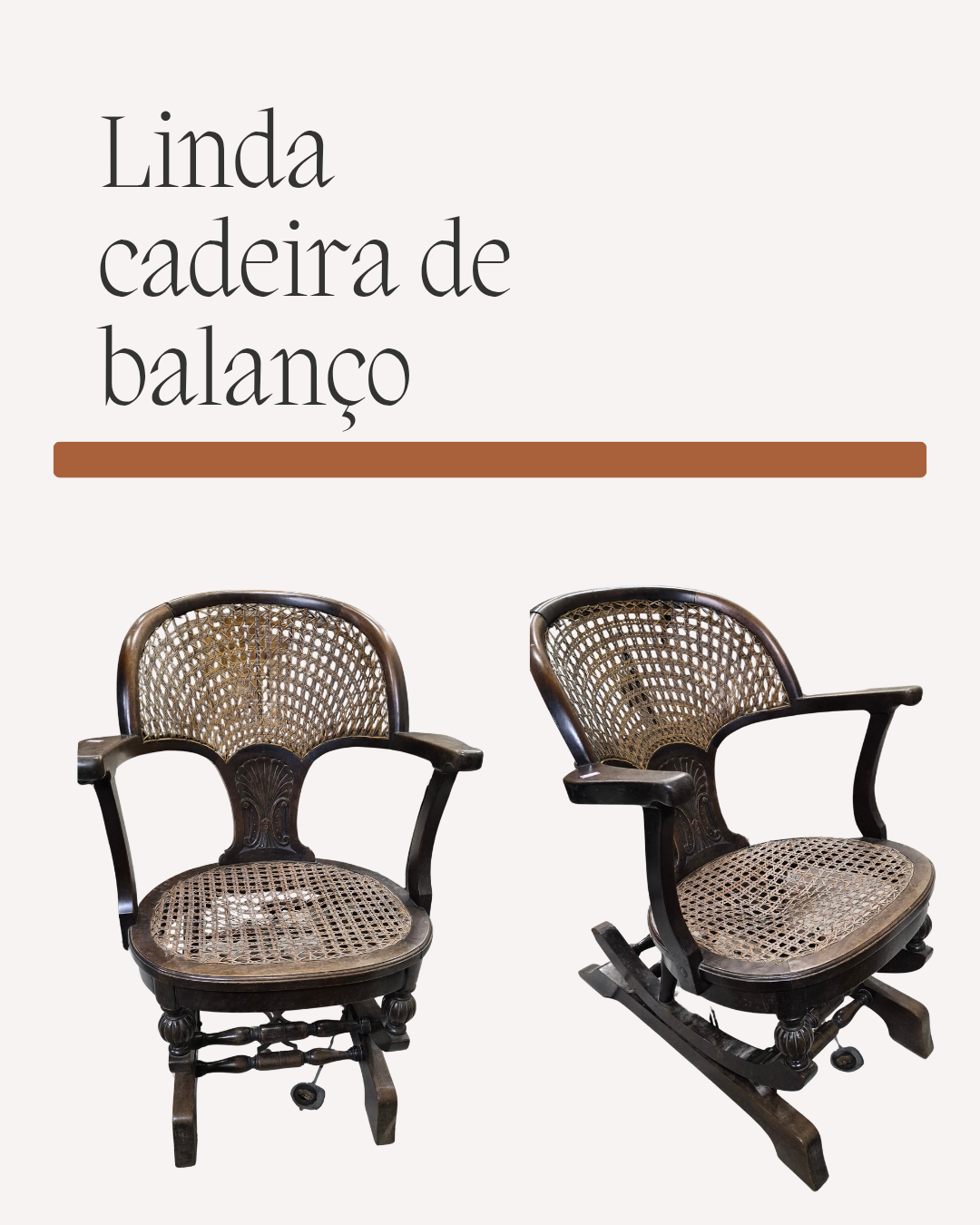 Cadeira de balanço